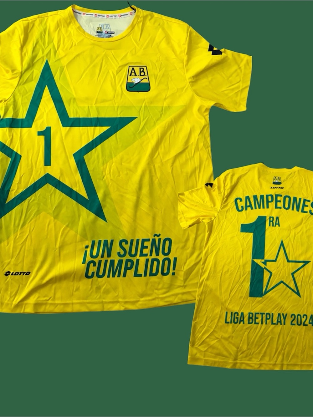 Lotto Club Atlético Bucaramanga Campeones 1ra Jersey